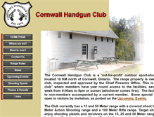 Tablet Screenshot of cornwallhandgunclub.ca